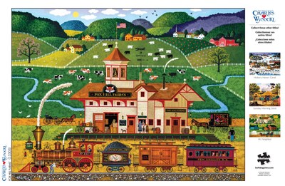 Foto 5 | Foto 5 | Rompecabezas Buffalo Games Charles Wysocki Fox Hill Farms - Venta Internacional.