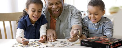 Foto 2 | Foto 2 | Puzzle Youthefan Nfl Cincinnati Bengals Retro De 500 Piezas - Venta Internacional.