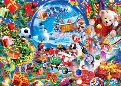 Foto 2 | Foto 2 | Rompecabezas Masterpieces Snow Globe Dreams, 500 Piezas - Venta Internacional.