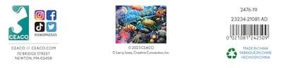 Foto 7 | Foto 7 | Rompecabezas Ceaco Under The Ocean, 500 Piezas Con Lámina - Venta Internacional.