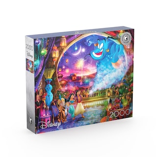 Foto 3 | Foto 3 | Rompecabezas Ceaco Silver Select Disney Aladdin 2000 Piezas - Venta Internacional.