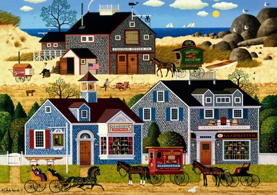 Foto 1 | Foto 1 | Rompecabezas Buffalo Games Charles Wysocki Devilstone Harbor - Venta Internacional.