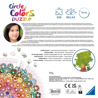 Foto 3 | Foto 3 | Rompecabezas Ravensburger Circle Of Colors Donuts 500p - Venta Internacional.