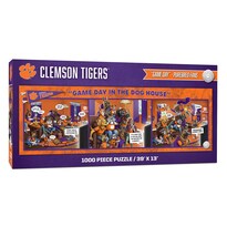 Puzzle Youthefan Ncaa Clemson Tigers Game Day In The Dog House, 1000 Unidades - Venta Internacional.