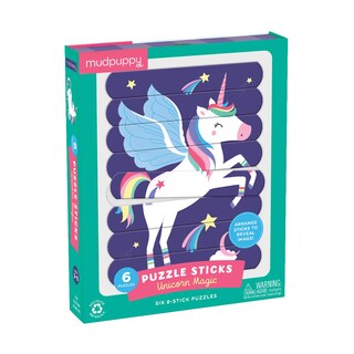 Foto 1 | Foto 1 | Puzzle Mudpuppy, Con Forma De Unicornio, Mágicos, Para Niños De 3 A 6 Años - Venta Internacional.