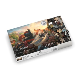 Foto 4 | Foto 4 | Rompecabezas Ceaco Silver Select Thomas Kinkade Hogwart's - Venta Internacional.
