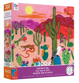 Foto 3 | Foto 3 | Rompecabezas Ceaco Warm Desert Glow De 300 Piezas - Venta Internacional.