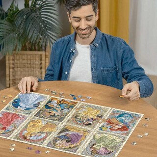 Foto 3 | Foto 3 | Rompecabezas Ravensburger Disney Art Nouveau Princess 1000 Piezas - Venta Internacional.