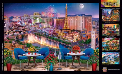 Foto 4 | Foto 4 | Rompecabezas Masterpieces Las Vegas Living 1000 Piezas - Venta Internacional.