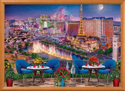 Foto 5 | Foto 5 | Rompecabezas Masterpieces Las Vegas Living 1000 Piezas - Venta Internacional.
