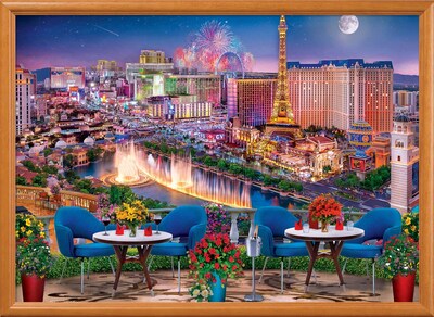 Foto 7 | Foto 7 | Rompecabezas Masterpieces Las Vegas Living 1000 Piezas - Venta Internacional.
