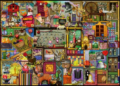 Foto 1 | Foto 1 | Rompecabezas Ravensburger The Craft Cupboard 1000 Piezas - Venta Internacional.