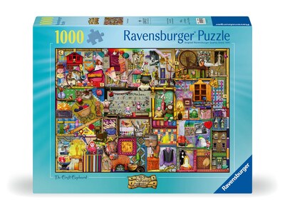 Foto 2 | Foto 2 | Rompecabezas Ravensburger The Craft Cupboard 1000 Piezas - Venta Internacional.