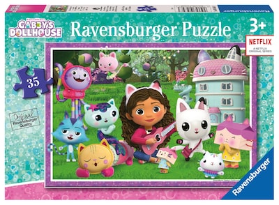 Foto 2 | Foto 2 | Rompecabezas Ravensburger Gabby's Dollhouse 35 Piezas Para Niños - Venta Internacional.