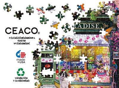 Foto 5 | Foto 5 | Rompecabezas Ceaco Shop Windows Pet's Paradise 1000 Piezas - Venta Internacional.