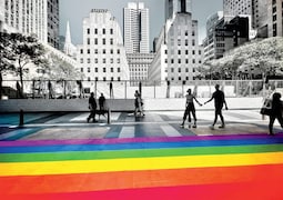 Puzle Buffalo Games Mick Nyc Nyc Rainbow De Buffalo Games, 300 Unidades - Venta Internacional.