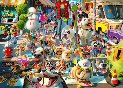 Foto 1 | Foto 1 | Puzzle Ravensburger The Dog Walker 1000 Piezas - Venta Internacional.