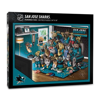 Foto 1 | Foto 1 | Puzzle Youthefan Nhl San Jose Sharks Purebred Fans, 500 Unidades - Venta Internacional.