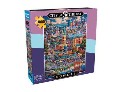 Foto 3 | Foto 3 | Rompecabezas Buffalo Games Dowdle City By The Bay 1000 Piezas - Venta Internacional.