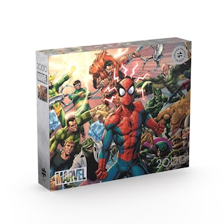 Foto 3 | Foto 3 | Rompecabezas Buffalo Games Silver Select Marvel 2000 Pieces - Venta Internacional.