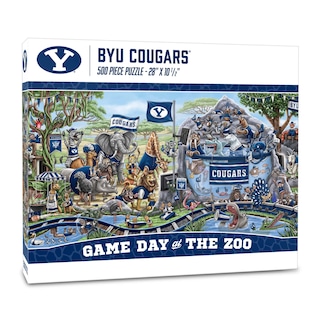 Foto 1 | Foto 1 | Puzzle Youthefan Ncaa Byu Cougars Game Day At The Zoo, 500 Unidades - Venta Internacional.