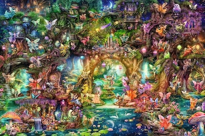 Foto 4 | Foto 2 | Rompecabezas Ravensburger El Mundo Oculto De Las Hadas 4000 Piezas - Venta Internacional.