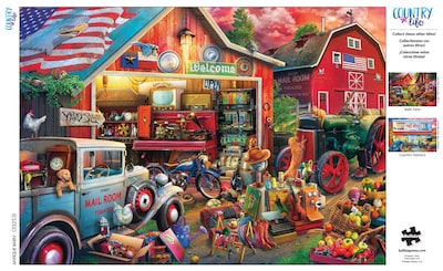 Foto 5 | Foto 5 | Rompecabezas Buffalo Games Eduard Antique Barn, 500 Piezas - Venta Internacional.