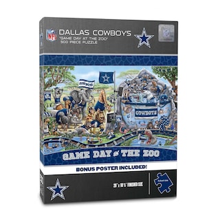 Foto 1 | Foto 1 | Puzzle Youthefan Nfl Dallas Cowboys Game Day At The Zoo, 500 Unidades - Venta Internacional.