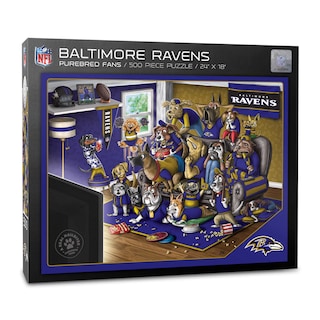 Foto 1 | Foto 1 | Puzzle Youthefan Nfl Baltimore Ravens Purebred Fans, 500 Unidades - Venta Internacional.