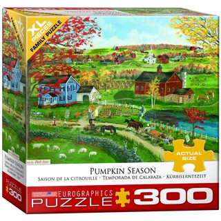 Foto 1 | Foto 1 | Puzzle Eurographics Pumpkin Season 300 Piezas - Venta Internacional.