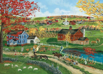 Foto 2 | Foto 2 | Puzzle Eurographics Pumpkin Season 300 Piezas - Venta Internacional.