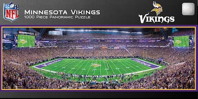 Foto 1 | Foto 1 | Rompecabezas Masterpieces Nfl Minnesota Vikings 1000 Piezas - Venta Internacional.