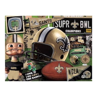 Foto 3 | Foto 3 | Puzzle Youthefan Nfl New Orleans Saints Retro De 500 Piezas - Venta Internacional.
