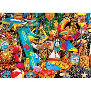 Foto 7 | Foto 7 | Rompecabezas Masterpieces Beach Time Flea Market 1000 Piezas - Venta Internacional.