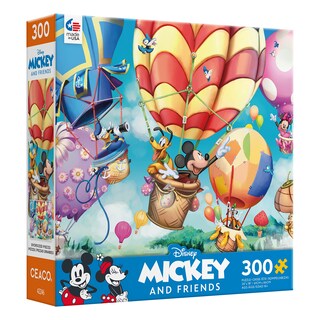Foto 3 | Foto 3 | Rompecabezas Ceaco Disney Mickey's Air Balloon 300 Piezas - Venta Internacional.