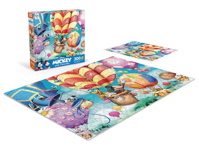 Foto 4 | Foto 4 | Rompecabezas Ceaco Disney Mickey's Air Balloon 300 Piezas - Venta Internacional.