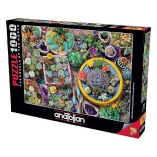 Foto 4 | Foto 4 | Rompecabezas De Cactus De Anatolia, 1000 Piezas, Multicolor - Venta Internacional.