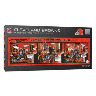 Foto 1 | Foto 1 | Puzzle Youthefan Nfl Cleveland Browns Game Day 1000 Unidades - Venta Internacional.