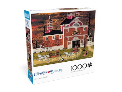 Foto 3 | Foto 3 | Rompecabezas Buffalo Games Charles Wysocki Fire 1000 Piezas - Venta Internacional.