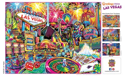 Foto 4 | Foto 4 | Rompecabezas MasterPieces Saludos Desde Las Vegas 550 Piezas - Venta Internacional