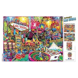 Foto 7 | Foto 7 | Rompecabezas MasterPieces Saludos Desde Las Vegas 550 Piezas - Venta Internacional