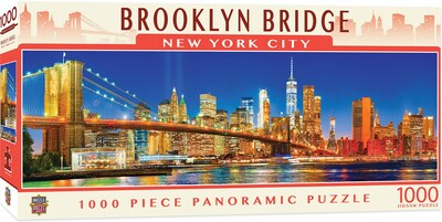 Foto 1 | Foto 1 | Rompecabezas Masterpieces Brooklyn Bridge Nyc 1000 Piezas - Venta Internacional.