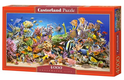 Foto 1 | Foto 1 | Puzzle Castorland Underwater Life De 4000 Piezas Con 138 X 67 Cm - Venta Internacional.