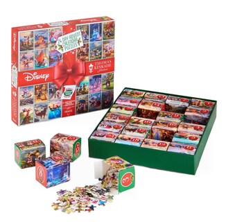 Foto 1 | Foto 1 | Puzles De Calendario De Adviento Ceaco Disney Thomas Kinkade, 1000 Unidades - Venta Internacional.