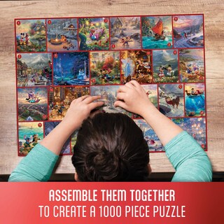 Foto 4 | Foto 4 | Puzles De Calendario De Adviento Ceaco Disney Thomas Kinkade, 1000 Unidades - Venta Internacional.