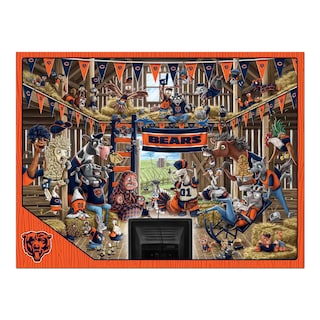 Foto 3 | Foto 3 | Puzzle Youthefan Nfl Chicago Bears Barnyard Fans, 500 Unidades - Venta Internacional.