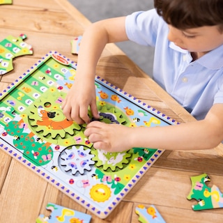 Foto 5 | Foto 5 | Puzle De Madera Melissa & Doug Animal Chase, 24 Piezas, Más De 3 Años - Venta Internacional.