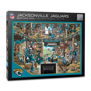 Foto 1 | Foto 1 | Puzzle Youthefan Nfl Jacksonville Jaguars Barnyard Fans, 500 Unidades - Venta Internacional.