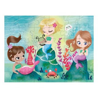 Foto 2 | Foto 2 | Puzle Mudpuppy Mermaids To Go De 36 Piezas Para Mayores De 3 Años, Color Morado - Venta Internacional.