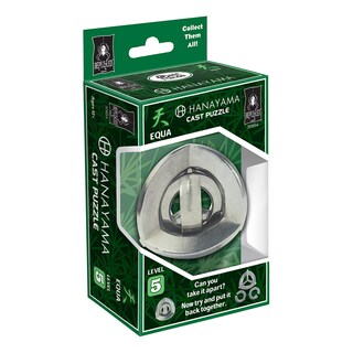 Foto 6 | Foto 6 | Rompecabezas Bepuzzled Equa Hanayama Metal Level 5 - Venta Internacional.